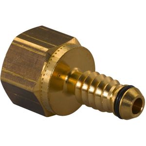 Verbindingsstuk, herbruikbaar, voor druktest, 20 mm, 1/2, goudkleurig (1013760)