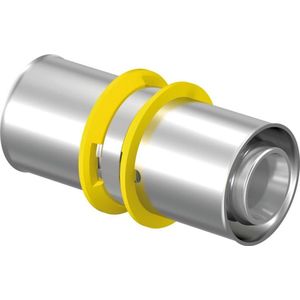 Uponor MLC G gas plus perskoppeling recht 25 x 25