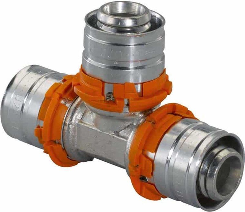 MLC press T-stk 40-20-40mm - für Fußbodenheizung, Warmwasserbereitung und Heizkörpersysteme