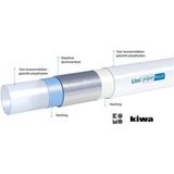 Uni Pipe PLUS - Meerlagenbuis - Wit - Kunststof/Aluminium - 75m