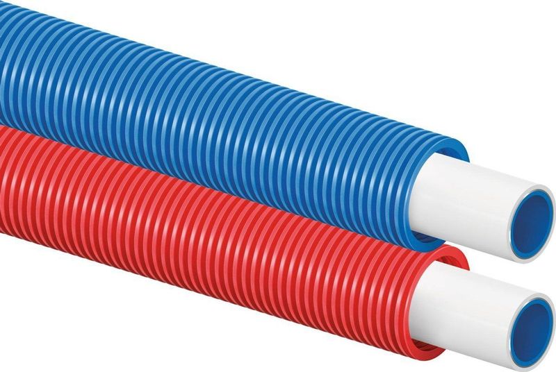 Uni Pipe PLUS - Meerlagenbuis - Wit - Kunststof/Aluminium - 75m