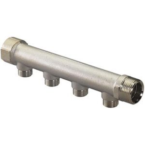Uponor - MLC Drinkwaterverdeler - 3 Groepen - Messing - Geschikt voor Tapwater