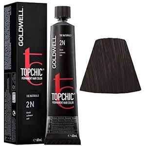 Topchic Permanent Hair Color 2N Black