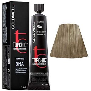 Goldwell Topchic Permanent Hair Color 8NA Licht Natuurlijk Asblond Tube 60 ml