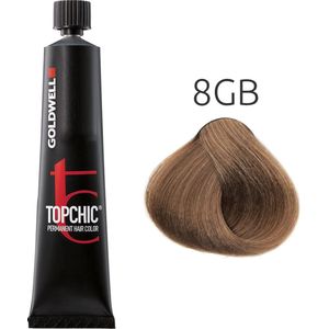 Goldwell Topchic Permanent Hair Color 8GB Sahara Blond Licht Beige Tube 60 ml