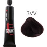 Goldwell Color Topchic Max ShadesPermanent Hair Color 3VV Dark Violet