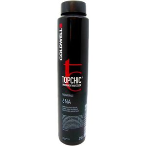 Goldwell - Topchic - Permanente Haarkleuring - 6 NA Donker Natuurlijk Asblond - 250 ml