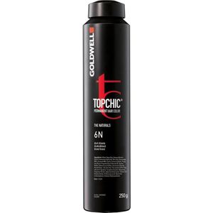 Goldwell Color TopchicThe NaturalsPermanent Hair Color 6N Donkerblond 250 ml (€ 144,60 / 1 l)