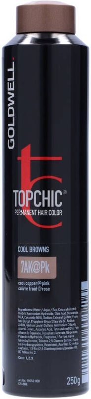 Haarkleuring - Grijsdekking - 250 ml - Topchic en Elumen