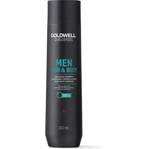 Goldwell - Dualsenses MEN - Hair & Body Shampoo - 300 ml - Guarana en Cafeïne