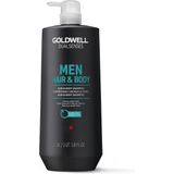 Goldwell - Dualsenses MEN Shampoo - 1 Liter - Vitaliteit - Guarana - Cafeïne