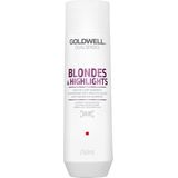 Goldwell Dualsenses Blondes Anti-Yellow Shampoo -250ml - Normale shampoo vrouwen - Voor Alle haartypes