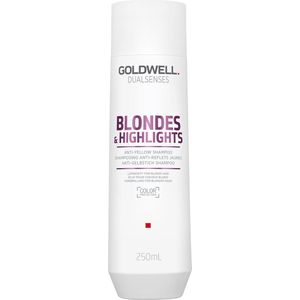 Goldwell Dualsenses Blondes Anti-Yellow Shampoo -250ml - Normale shampoo vrouwen - Voor Alle haartypes