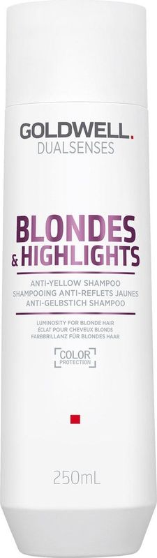 Goldwell Dualsenses Blondes Anti-Yellow Shampoo -250ml - Normale shampoo vrouwen - Voor Alle haartypes