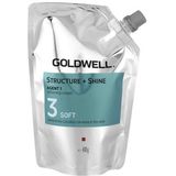Goldwell - Structure + Shine Agent 1 - Haarcrème - 400 ml - Soft