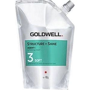 Goldwell - Structure + Shine Agent 1 - Haarcrème - 400 ml - Soft