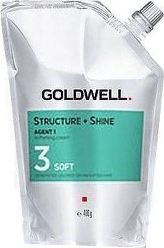 Goldwell - Structure + Shine Agent 1 - Haarcrème - 400 ml - Soft