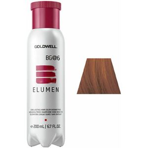 Goldwell Elumen Long Lasting Hair Color Oxidant Free #bg@6 200 Ml