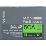 Goldwell Men Reshade Grey Blending Power Shot - 4x20ml - Haarkleuring