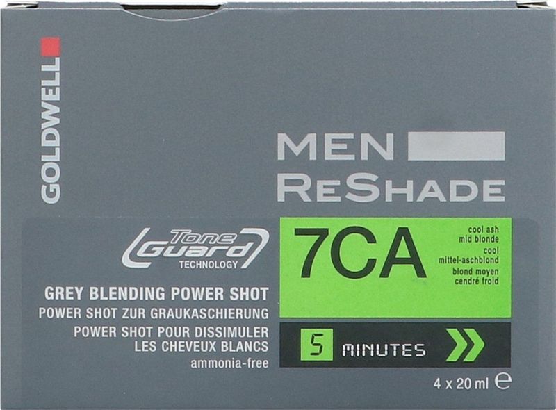 Goldwell - Men Reshade Grey Blending - Haarkleuring - 4x20ml