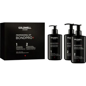 Goldwell - Bond Pro+ - Salon Kit - 3x500ml - Beschermend Serum en Voedende Booster