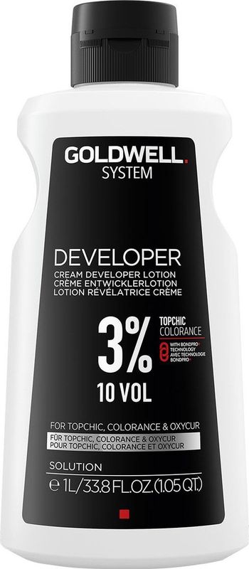 Goldwell - System Developer - 1000ml - 3% - 10 VOL