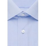 Seidensticker - Regular Fit Overhemd - Lichtblauw Chambray - Strijkvrij - 100% Katoen