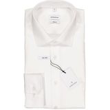 Seidensticker - Regular Fit Overhemd - Wit - 100% Katoen - Strijkvrij