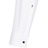 Seidensticker - Wit Effen Overhemd - 100% Katoen - Kent Kraag - Lange Mouwen