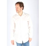 Seidensticker - Regular Fit - Overhemd - Beige - 100% Katoen