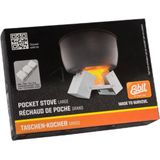 Esbit Brander Pocket Stove L - Incl 12x14 gr Esbit Blokjes - Compact