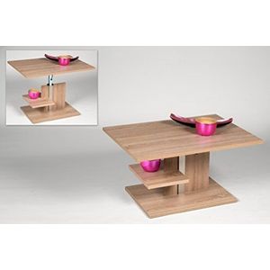 Alfa-Tische Uno-Lift Salontafel, hout, sonoma eiken, medium