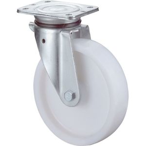 BS - Zwenkwiel - Kunststof - Draagvermogen 600 kg - Wiel-d. 125 mm - 1 stuk