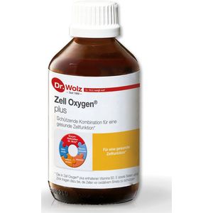 Dr. Wolz Zell Oxygen Plus 250ml |Betere zuurstofopname van de cellen| Helpt de cel-regeneratie na o.a. chemo en ziekte