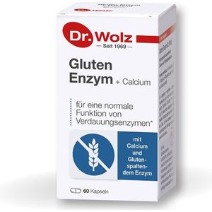 Dr. Wolz - Gluten Enzym - 60 Tabletten - Ondersteunend bij Allergie