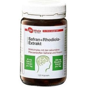 Dr. Wolz - Saffraan Rhodiola Rosavin Extract - Hoogwaardig Supplement - Antioxidanten