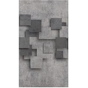 BM212 43 motieven fotobehang vliesbehang: 3d, hout, steen, bos, natuur, stad, 280x159cm, motief: 3D-effect beton grijs modern