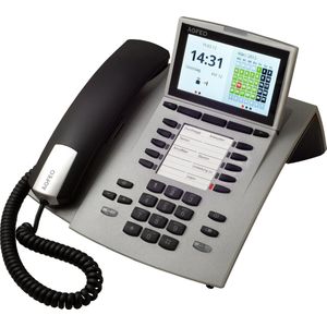 AGFEO - ST 45 IP - Telefoon - Zilver - Draadgebonden Handset - LCD Display