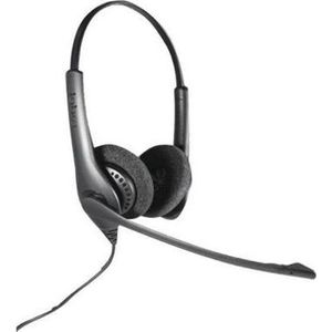 Agfeo - 1500 Duo - Kantoorheadset - Zwart - HD-Voice, Ruisonderdrukking, Ergonomisch Ontwerp