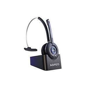 Agfeo - Ip - Draadloze Kantoorheadset - Zwart