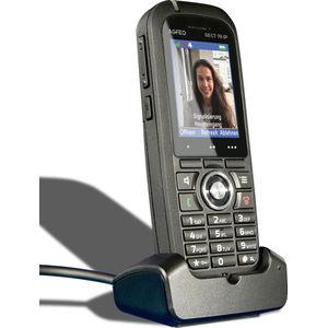 Agfeo - DECT 70 IP - Telefoon - Zwart - DECT-handset voor AGFEO DECT IP-systemen