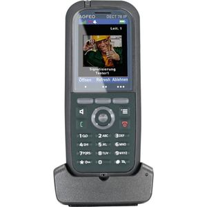 Agfeo - DECT 78 IP - IP-telefoon - Grijs - Draadloze Handset