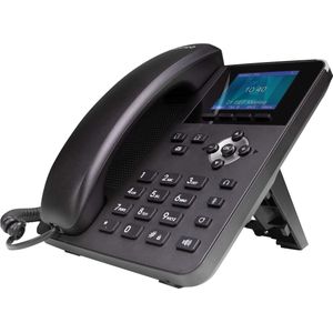 Agfeo T 14 - VoIP telefoon - SIP - 2 lijnen, Telefoon, Zwart