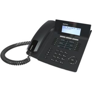 Agfeo ST 54 IP SENSORfon zwart - Telefoon - ISDN comfort/systeemtelefoon, Telefoon, Zwart
