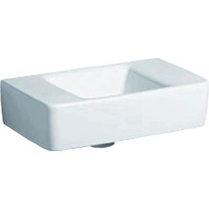 Geberit Renova Plan fontein compact zonder kraangat zonder overloop 40x25x15cm wit