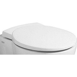 Geberit Joly WC-bril met deksel en bovenbevestiging, metaal, wit
