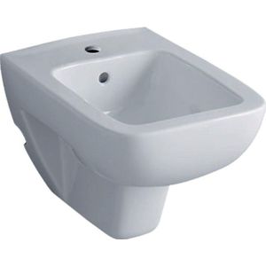 Geberit Renova Plan Wandbidet 54Cm M/Overloop Wit