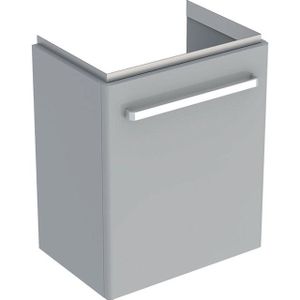 Geberit Renova Compact wastafelonderbouwkast 1 deur 50x60.4x36.7cm links/rechts lichtgrijs 862056000