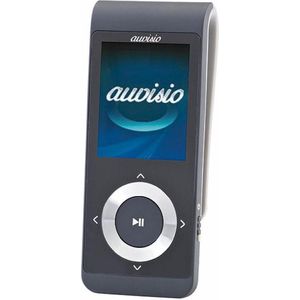 Auvisio MP3 & Videospeler (32 GB), MP3-speler + draagbare audioapparatuur, Paars, Zwart