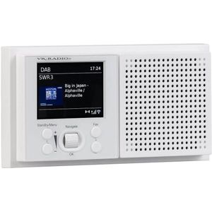 Retro Draagbare Draadloze Radio - Houtlook - Bluetooth - USB - Multiband - Draagbare Vintage Radio